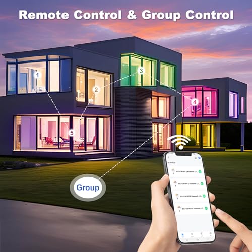Dimmable Smart LED Bulb, Color Changing, WiFi