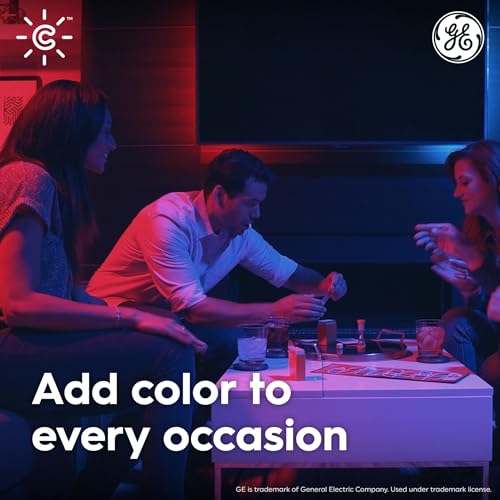 GE CYNC Color Changing Smart LED Bulbs (2 Pack)
