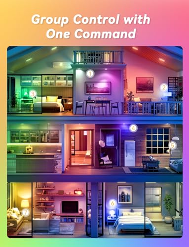 AVACUBE Smart E12 Candelabra Bulbs - 4 Pack