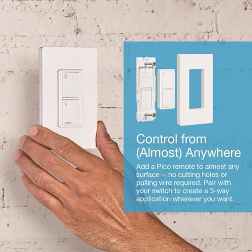 Lutron Caseta Smart Lighting Switch with Pico Remote