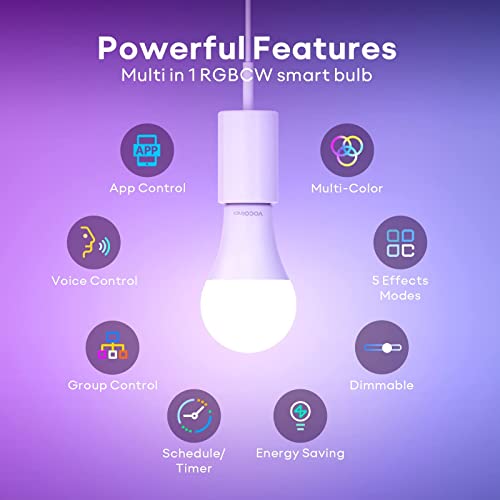 VOCOlinc Smart WiFi Dimmable LED Light Bulb