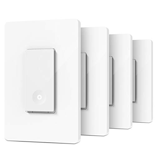 TREATLIFE 3-Way Smart Light Switch 4-Pack