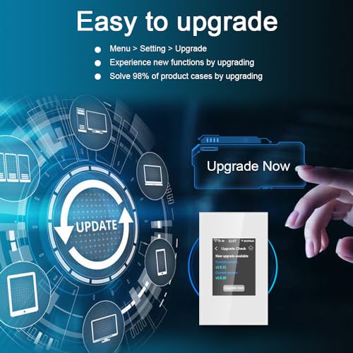 LANBON WiFi Smart Light Switch with LCD Panel