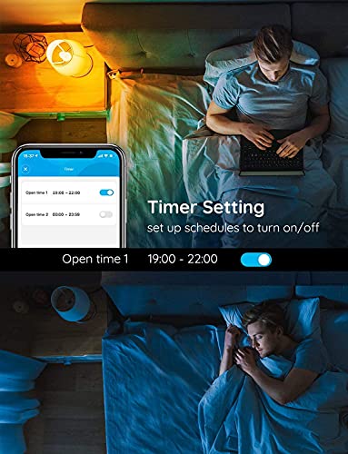 Govee Bluetooth Smart LED Bulbs, Color Changing 2-Pack