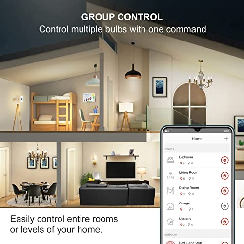 Sengled Smart LED Candelabra Bulbs, Edison Style