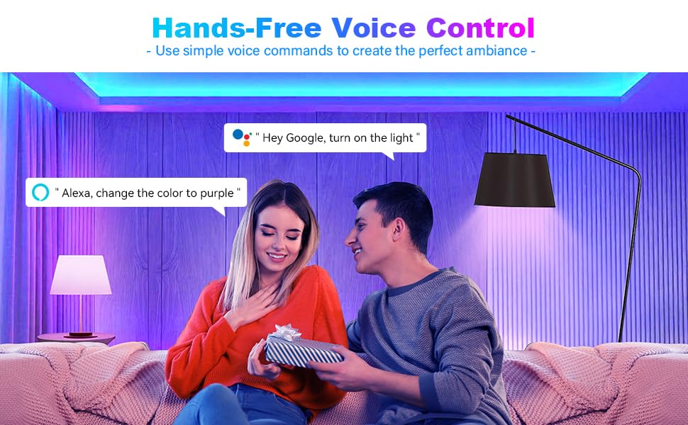 Color-Changing Smart LED Bulb with Alexa Compatibility