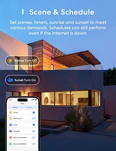 Smart WiFi LED Light Bulb, Alexa Compatible