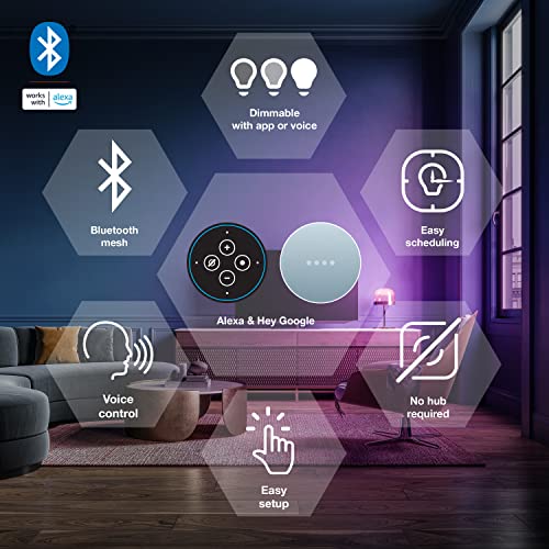 Sylvania Smart LED Light Bulb, 4-Pack, RGBW