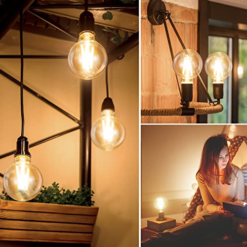 Smart Dimmable WiFi Edison Bulbs - 2-Pack