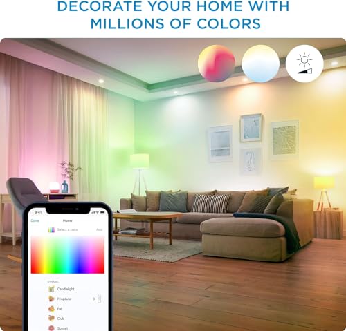 WiZ 100W Wi-Fi Smart LED Light Bulb