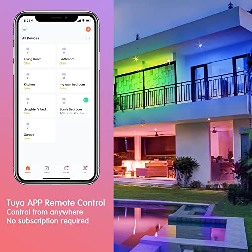 DAYBETTER Smart WiFi Light Bulbs - 10 Pack