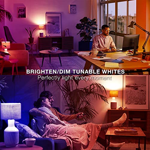 DAYBETTER Smart WiFi Light Bulbs - 10 Pack
