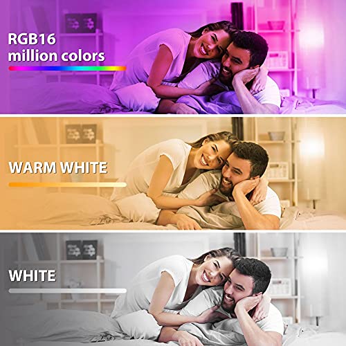 LAPURETE Smart LED Color Changing Bulbs - 4 Pack
