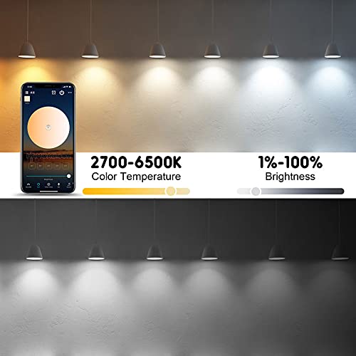 LAPURETE Smart LED Color Changing Bulbs - 4 Pack