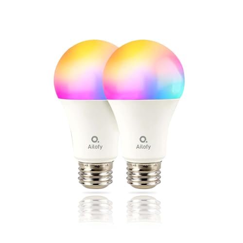 Ailofy Smart LED Light Bulbs, Alexa & Google Compatible
