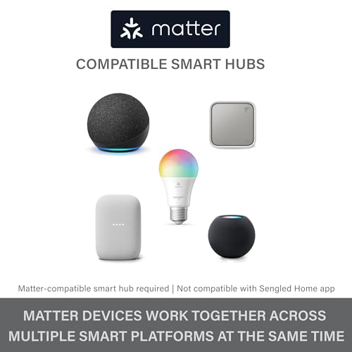 Sengled Multicolor Matter Smart LED Light Bulb