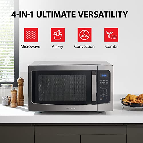 TOSHIBA 4-in-1 Countertop Microwave Oven, Smart Sensor