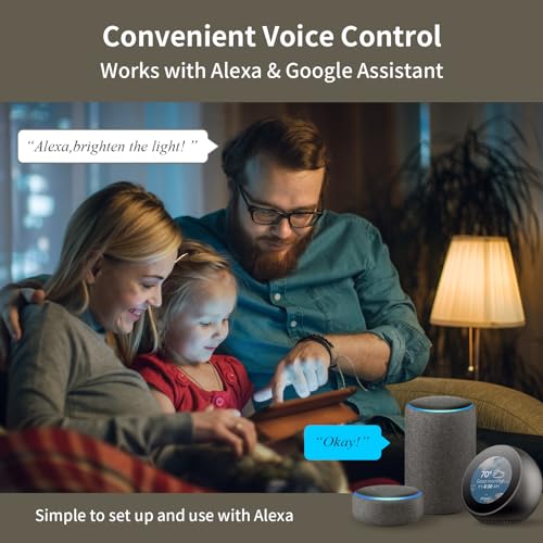 Ailofy Smart LED Light Bulbs, Alexa & Google Compatible