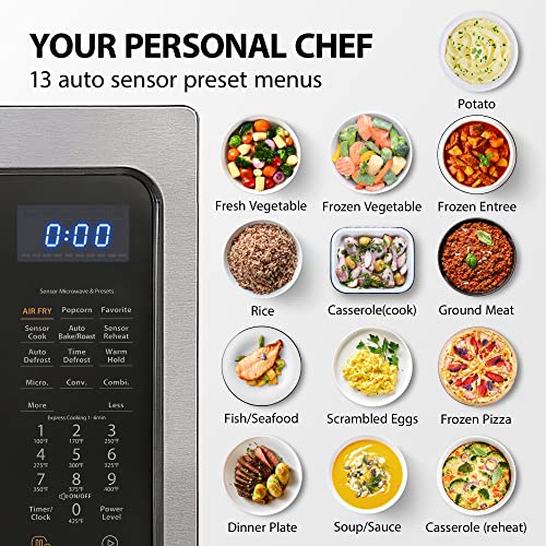 TOSHIBA 4-in-1 Countertop Microwave Oven, Smart Sensor