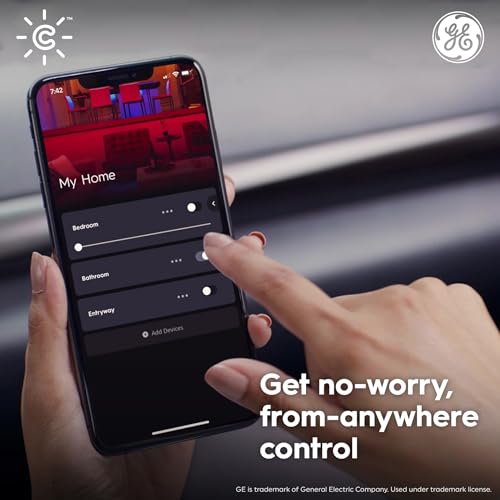 GE CYNC Color Changing Smart LED Light Bulbs