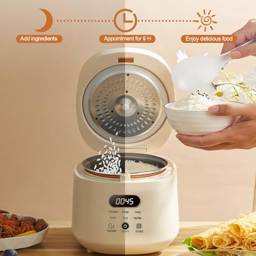NUNET 6-1 Multi-Functional Smart Rice Cooker, 2QT