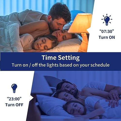 Ailofy Smart LED Light Bulbs, Alexa & Google Compatible