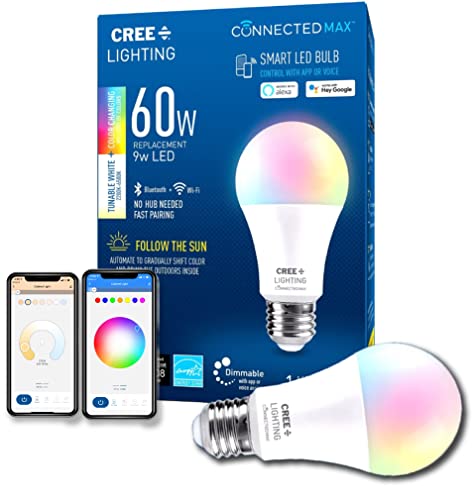 Cree Lighting Smart LED Bulb - Tunable White, Color Changing