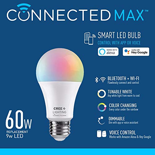 Cree Lighting Smart LED Bulb - Tunable White, Color Changing
