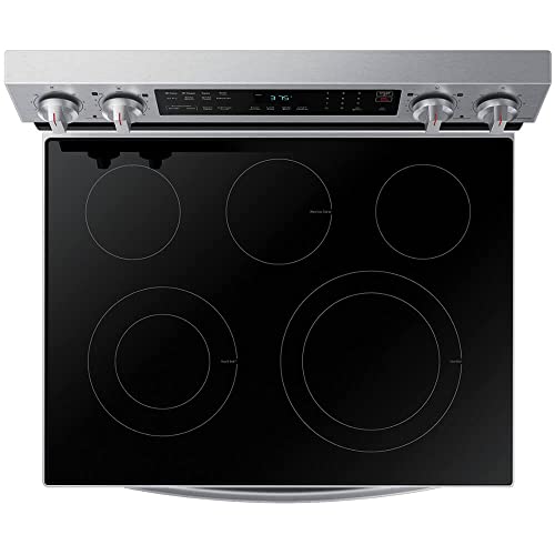 Samsung Stainless Smart Freestanding Electric Range 6.3 Cu. Ft
