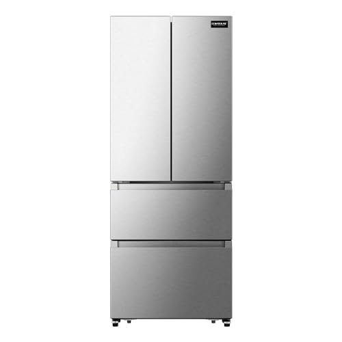 CONTOURE RV French-Door Refrigerator, 15.5 cu.ft. Stainless Steel