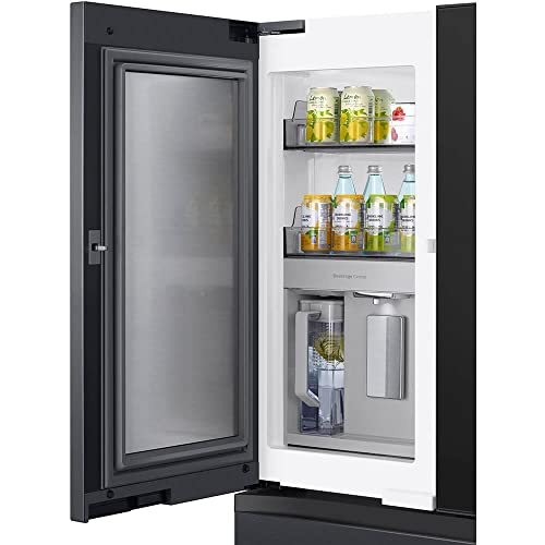 Samsung Bespoke Matte Black French Door Refrigerator - 29 Cu. Ft