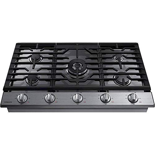 Samsung Smart Gas Cooktop with Illuminated Knobs, 5 Burners