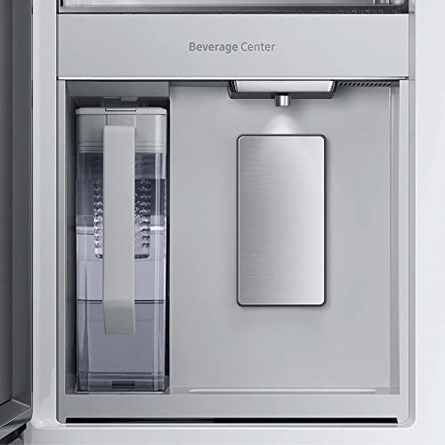 Samsung Bespoke Matte Black French Door Refrigerator - 29 Cu. Ft
