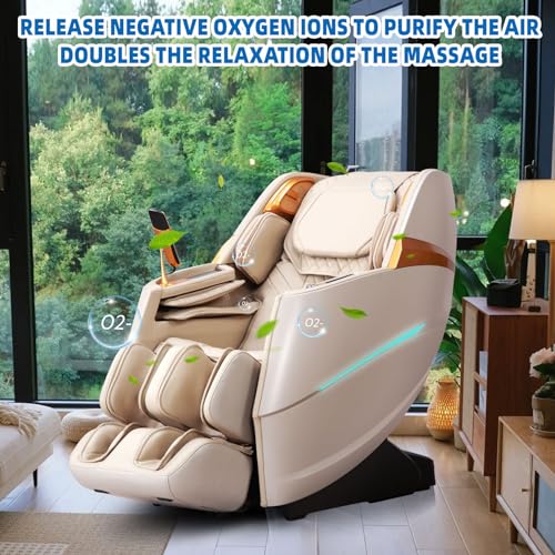 Zero Gravity Full Body Massage Chair with AI Voice