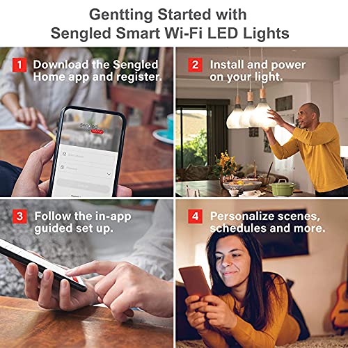 Sengled Smart Light Bulbs with Alexa & Google Assistant