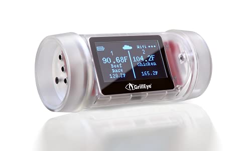 GrillEye Max Smart Meat Thermometer for Unlimited Range