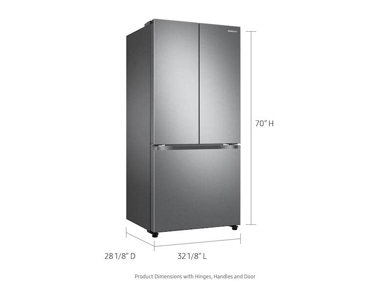 Samsung Smart Counter Depth French Door Refrigerator in Stainless Steel