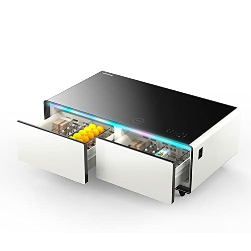DECORAPORT Smart Coffee Table with Cold Storage & More