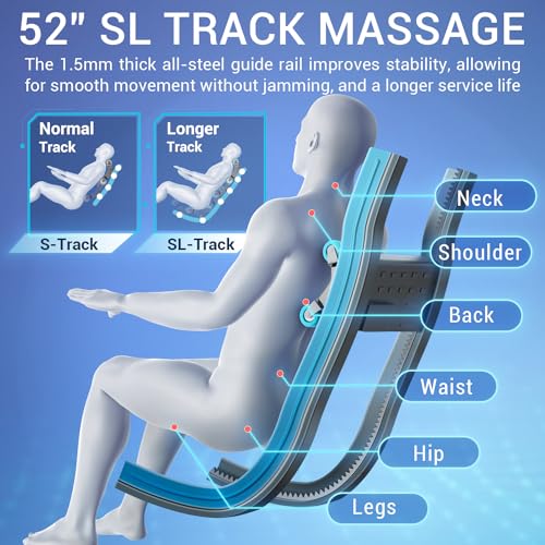MYNTA 2024 3D Massage Chair - Zero Gravity Recliner