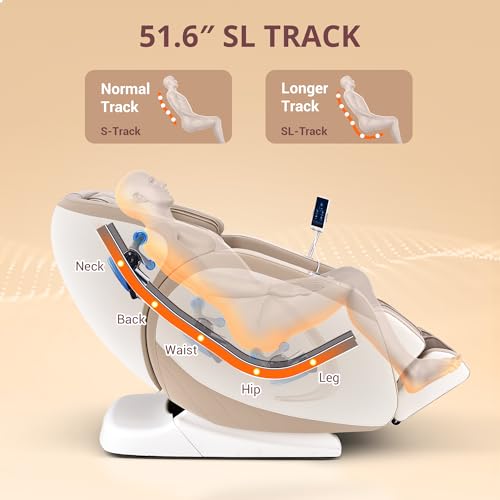 2024 Upgraded Full Body Massage Chair with Music Sync