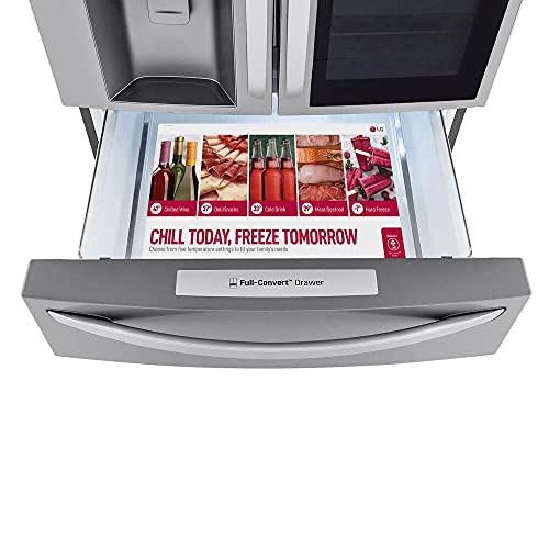 LG Smart Door-in-Door Refrigerator with Craft Ice Maker