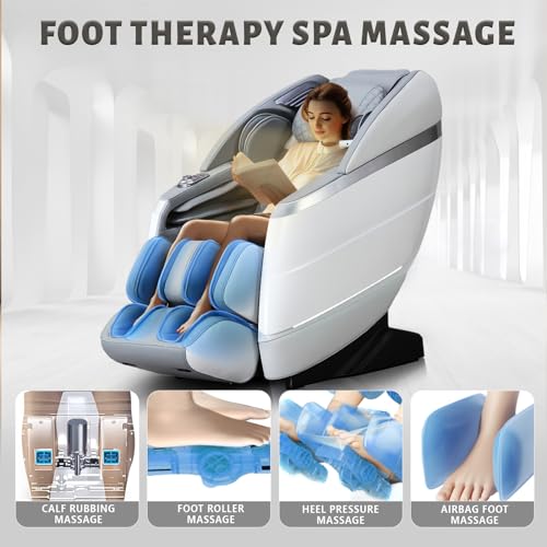 HealthRelife 4D Massage Chair with Yoga Stretch