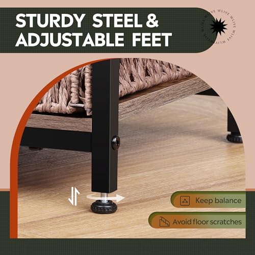 3-Tier Side Table with Outlet & USB Ports