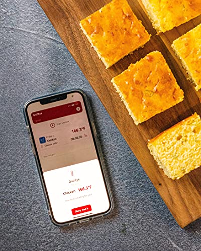 GrillEye Max Smart Meat Thermometer for Unlimited Range