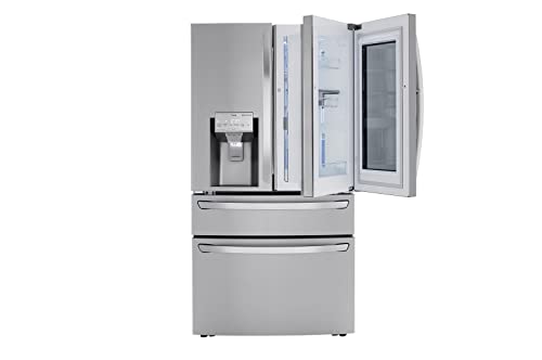 Smart wi-fi Enabled InstaView Refrigerator with Craft Ice