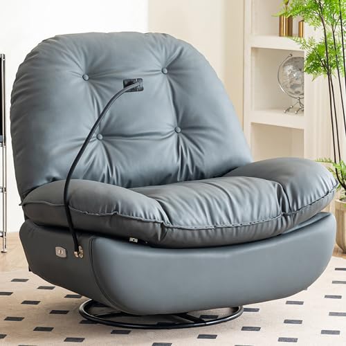 HAIZAO Smart Electric Recliner Swivel Rocking Chair Gray