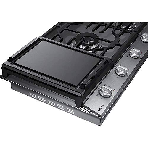 Samsung Smart Gas Cooktop with Illuminated Knobs, 5 Burners