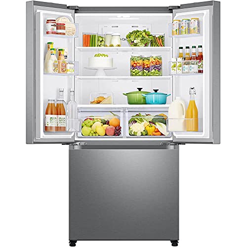 Samsung Smart Counter Depth French Door Refrigerator in Stainless Steel