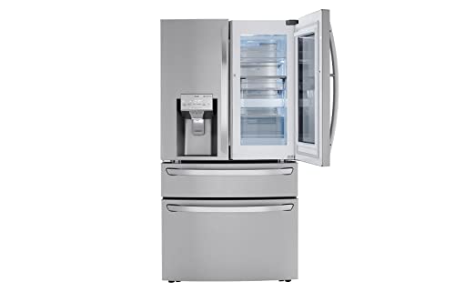 Smart wi-fi Enabled InstaView Refrigerator with Craft Ice