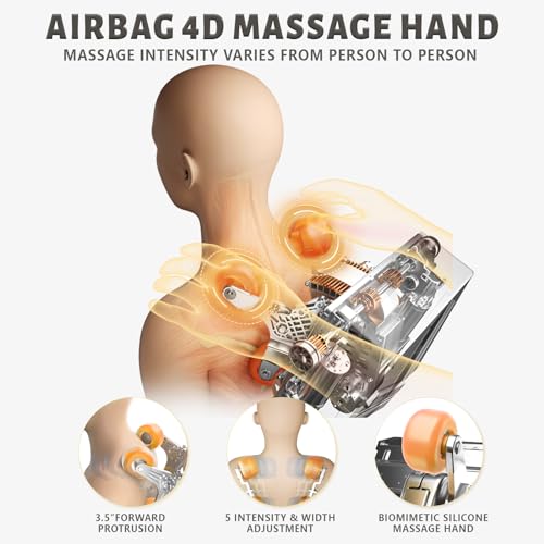 HealthRelife 4D Massage Chair with Yoga Stretch